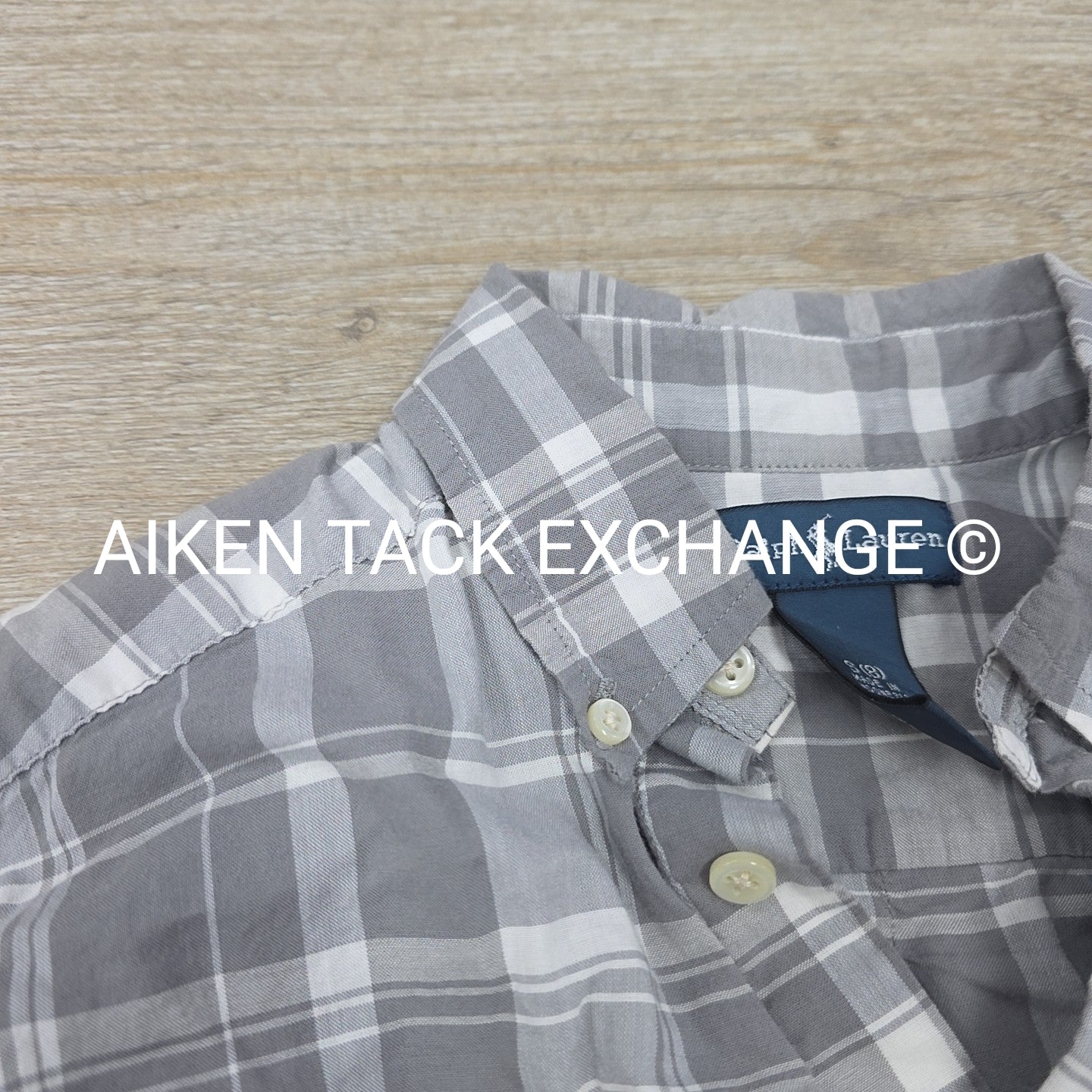 Ralph Lauren Long Sleeve Button Down Shirt, Size 8