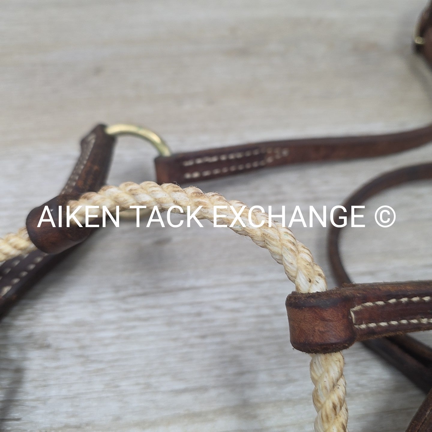 Warren Davis Bitless Bridle with Matching Split Reins