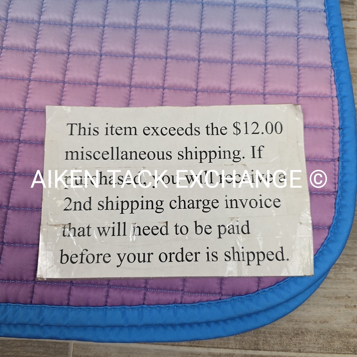 Weatherbeeta Prime Ombre All Purpose Saddle Pad