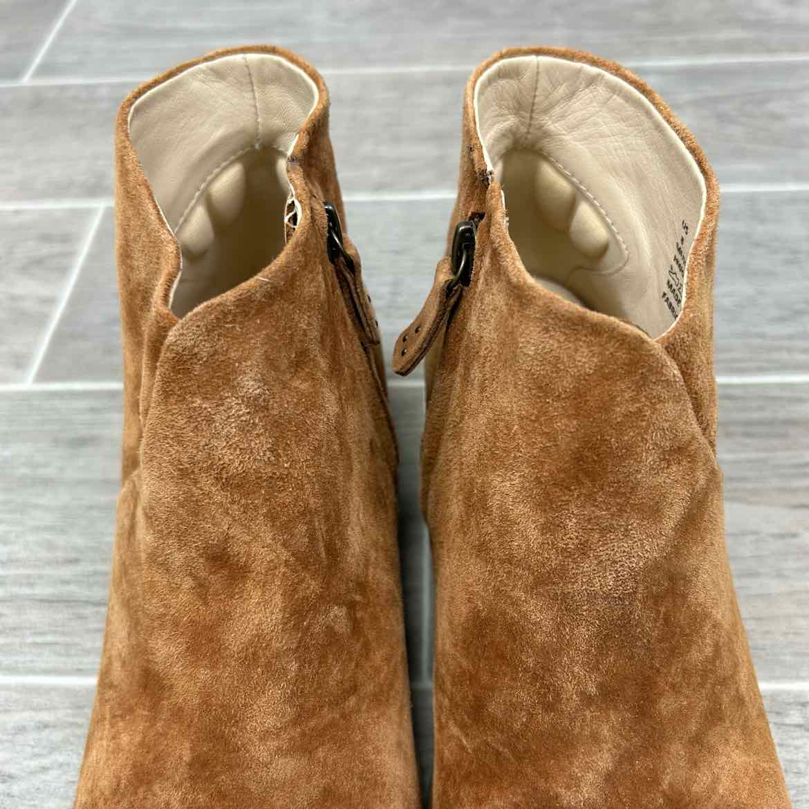 Hush Puppies Suede Ankle Boots, Size 8