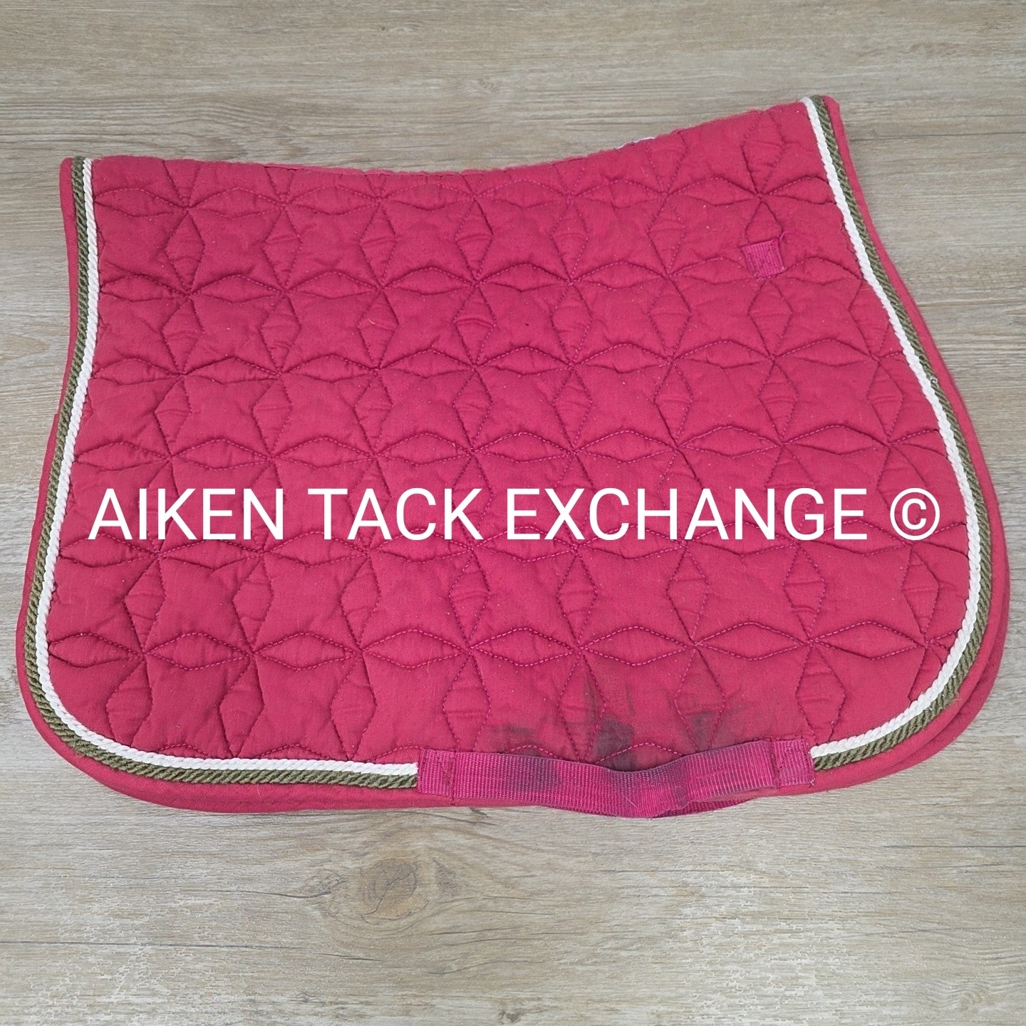 BARGAIN BUNDLE: 2 Roma All Purpose Saddle Pads, Has Custom Embroidery