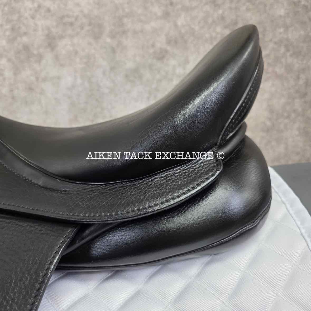 2016 Stubben 1894 Dressage Saddle, 17.5" Seat, 32cm Tree - Wide, Wool Flocked Panels