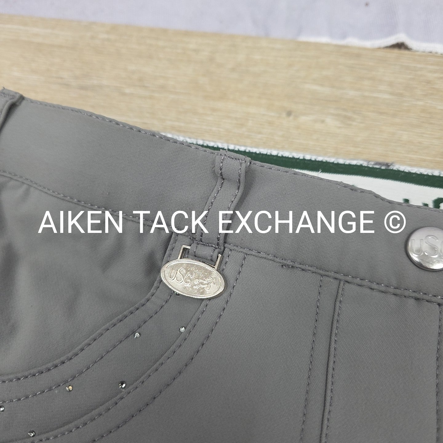 KL Select USG Silicone Grip Knee Patch Breeches, Size 26