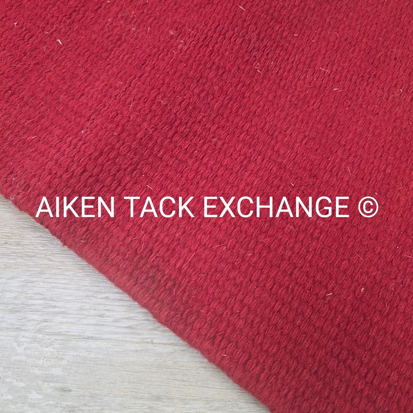 Tahoe Tack Heavy Duty Solid New Zealand Wool Saddle Blanket, 36" x 34"