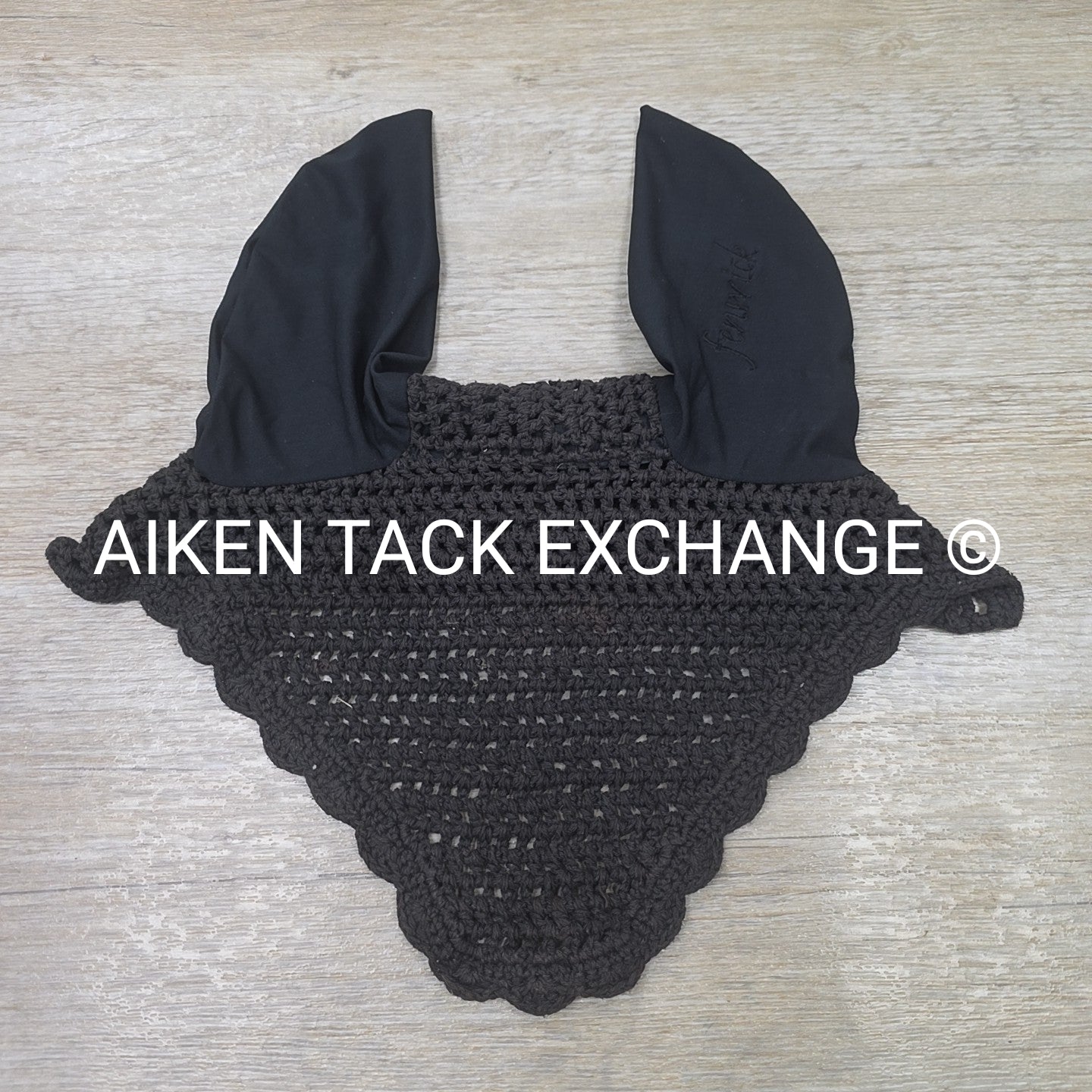 Fenwick Equestrian Mesh Ear Bonnet, Size Full