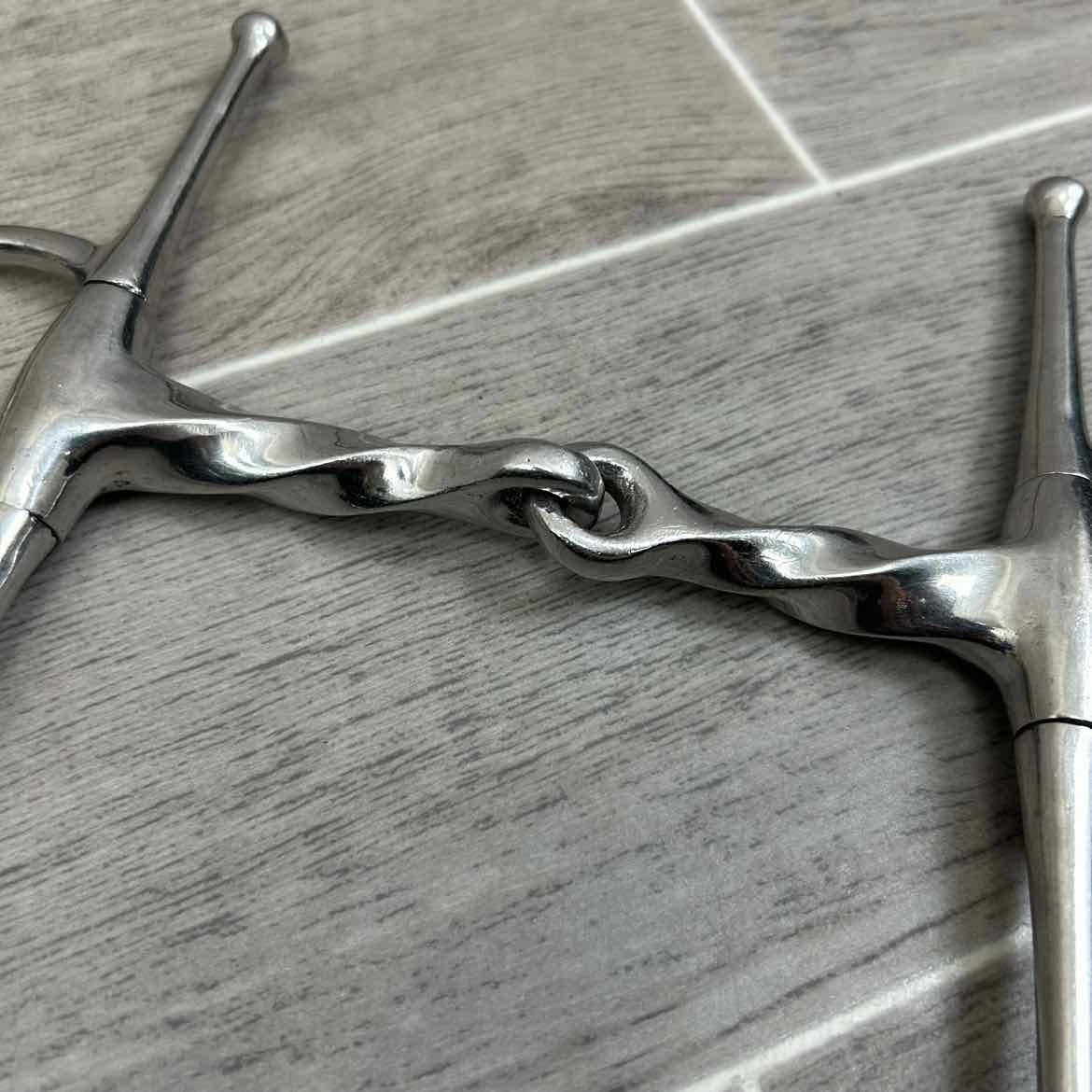 Single Joint Slow Twist Full Cheek Bit 5"