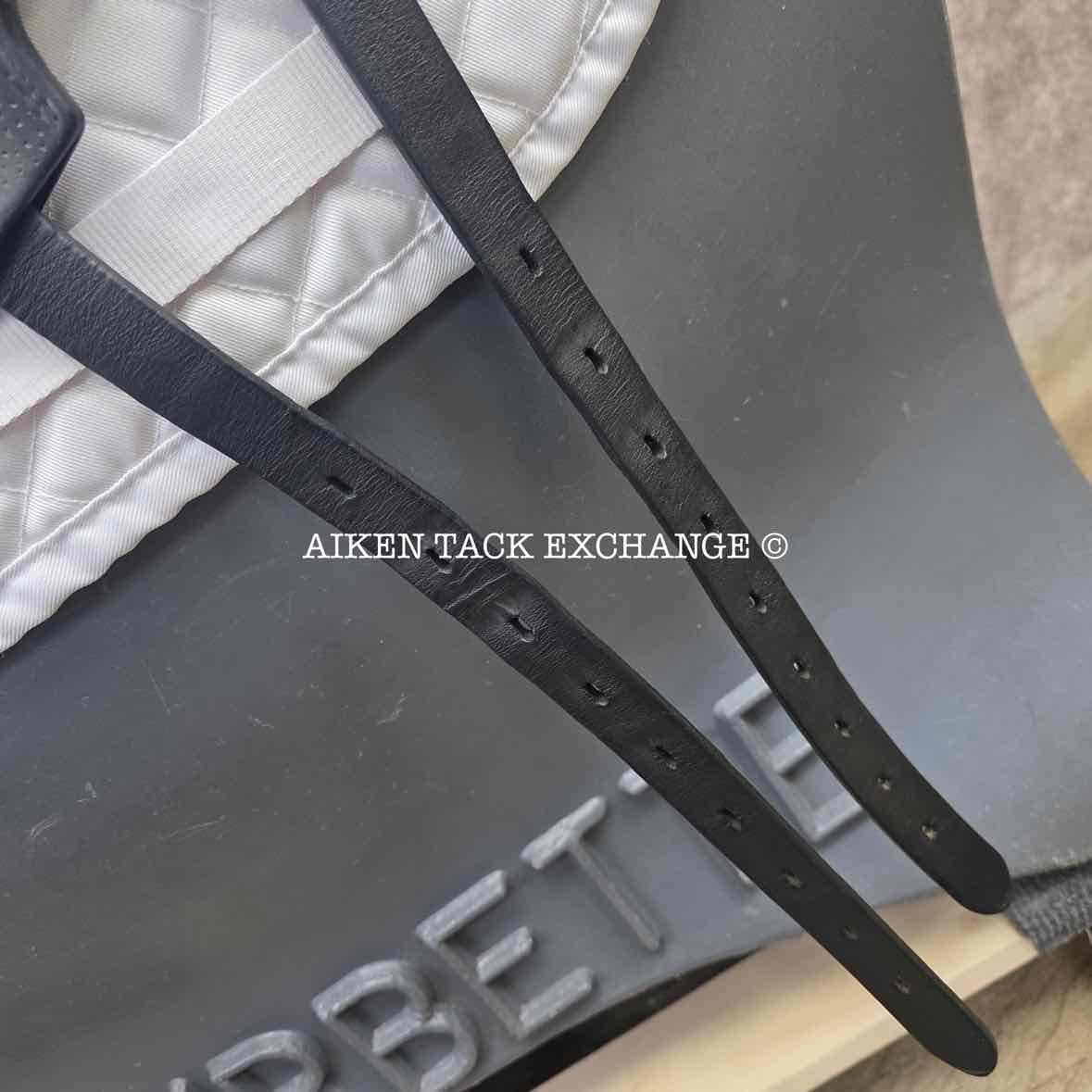 2018 Voltaire Adelaide Monoflap Dressage Saddle, 17" Seat, 1A Flap - Short, Medium Wide Tree, PRO Panels, Full Buffalo Leather