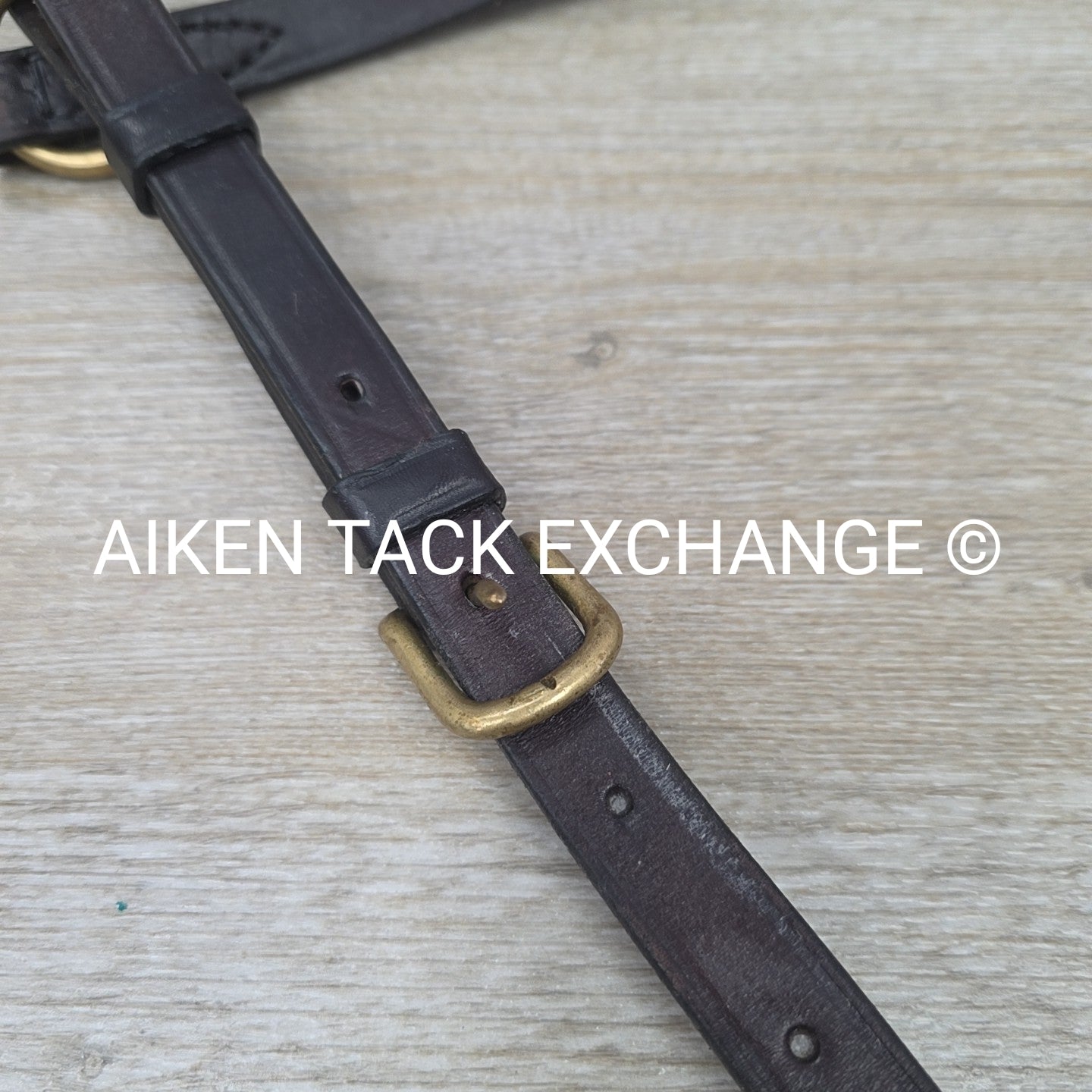 Tory Leather Flat Hunt Breastplate, Brown, Size Cob