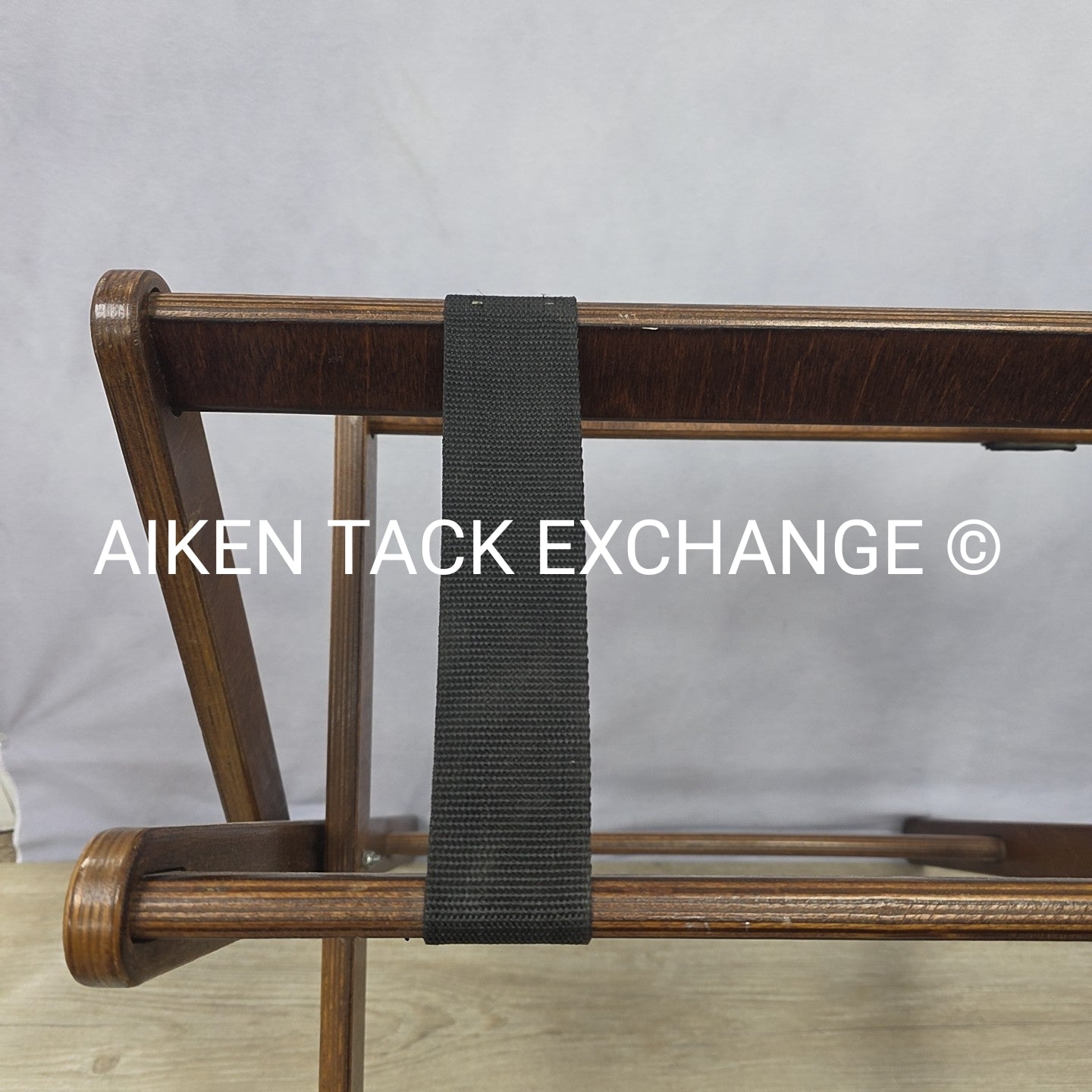 Wood Portable Folding Saddle Stand