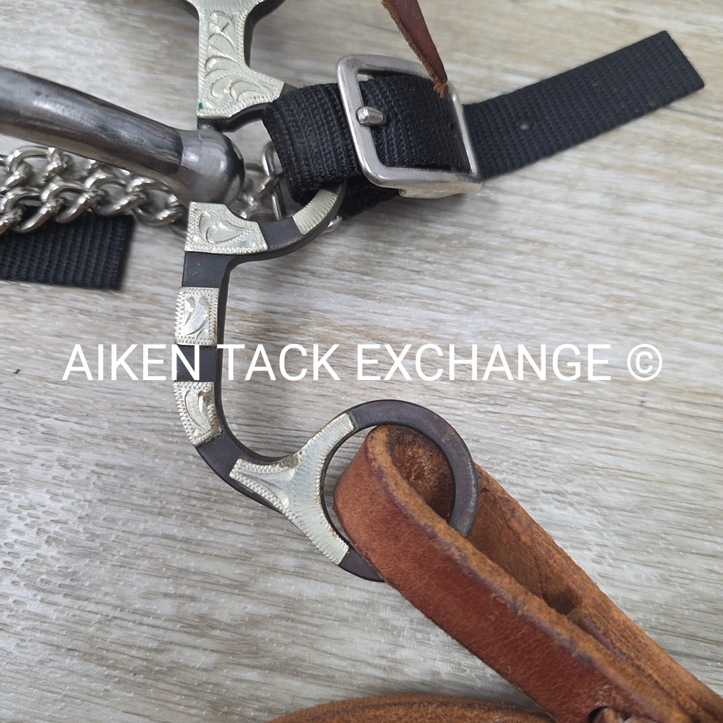 Weaver Leather Bridle with 5" Bit & Gene Lemmons Split Reins