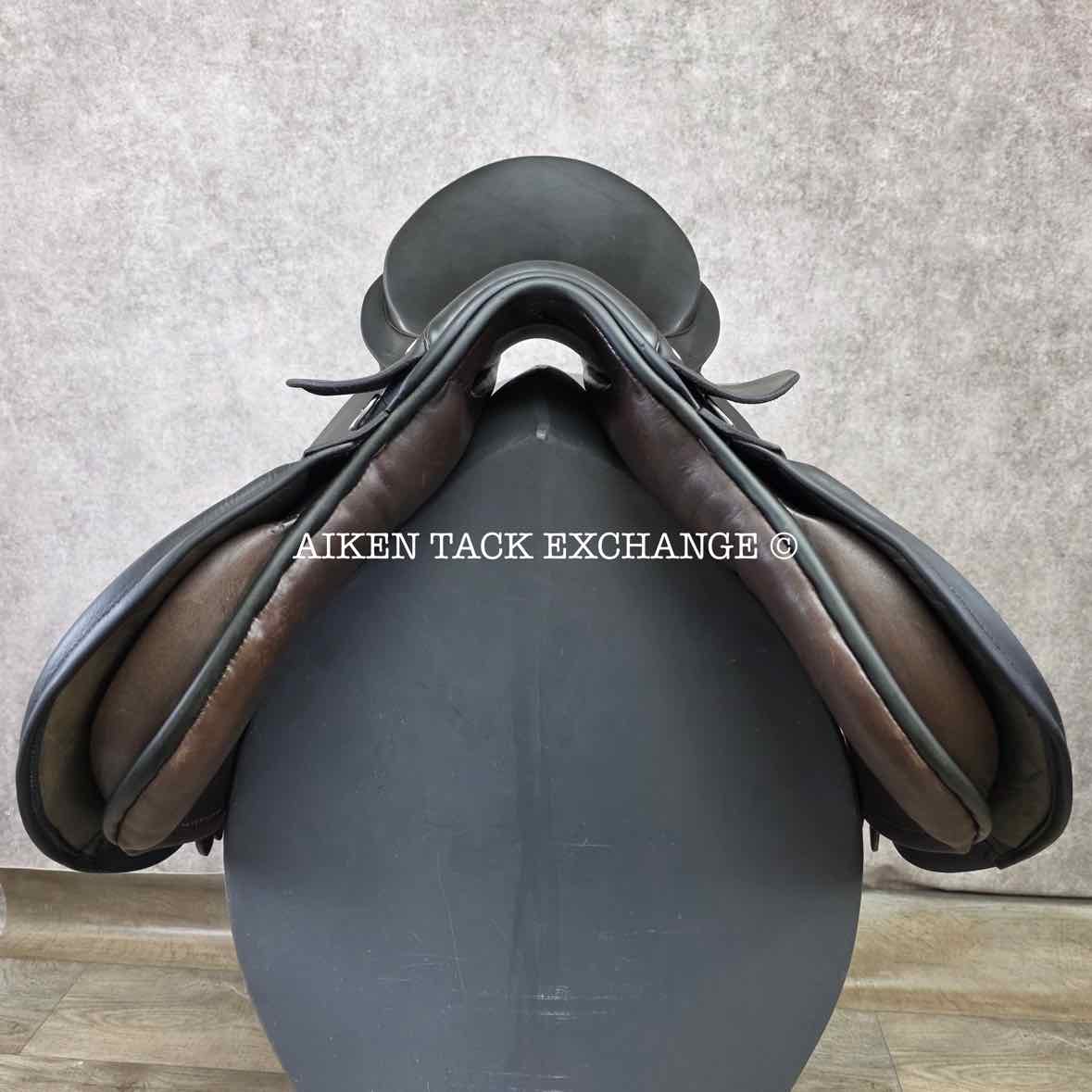 Berney Brothers All Purpose Saddle, 17.5" Seat, Medium Tree, Wool Flocked Panels