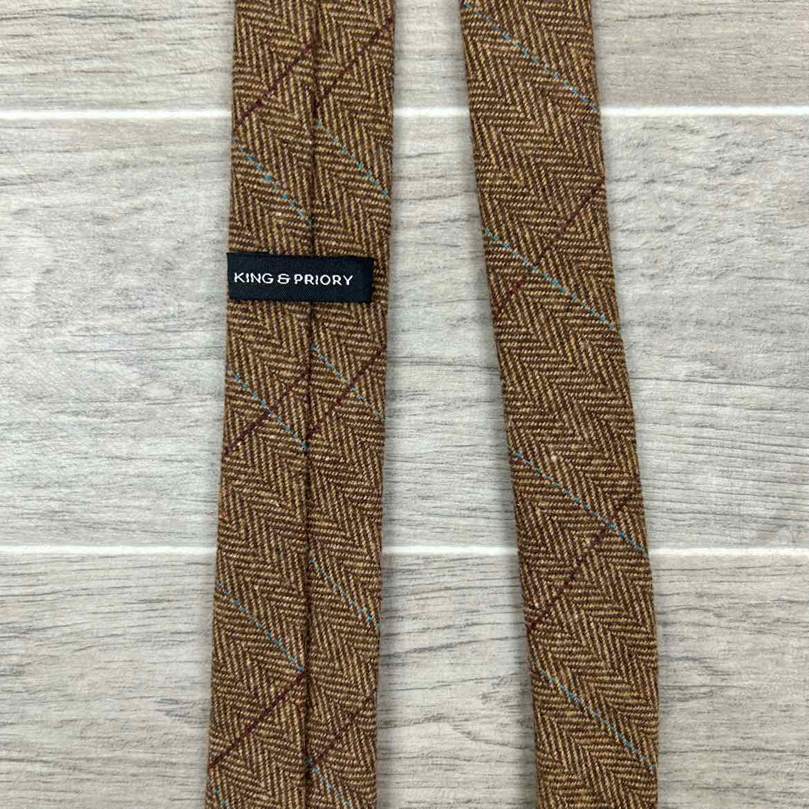 King & Priory Tweed Tie