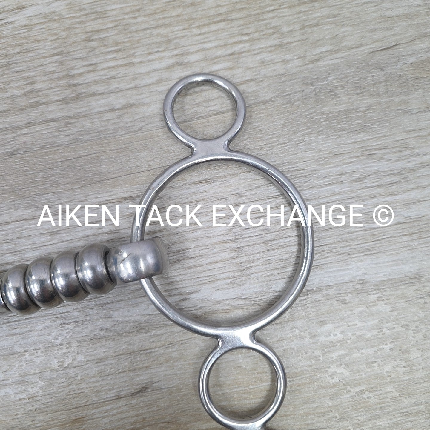 Single Joint Cherry Roller 3 Ring Gag Bit 5.5"