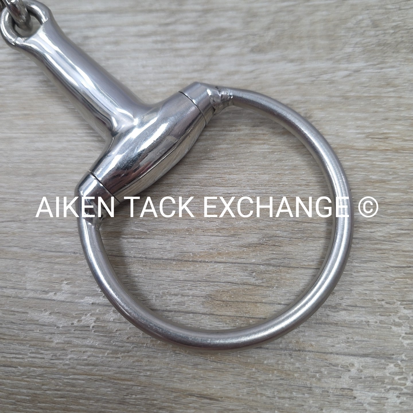 Herm Sprenger Single Joint Hollow Eggbutt Bit 5.5"