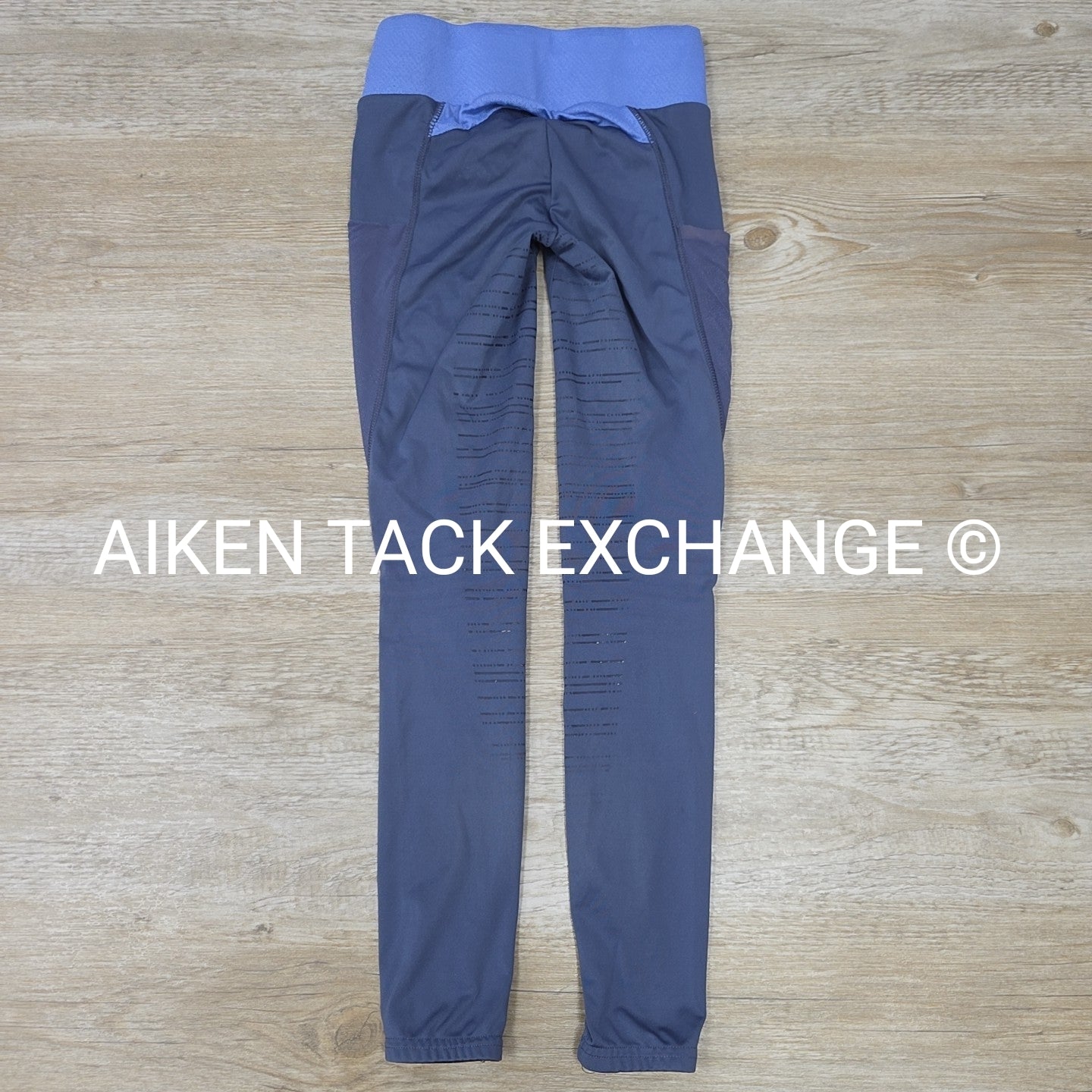 Horze Silicone Grip Knee Patch Tights, Size Small / Medium