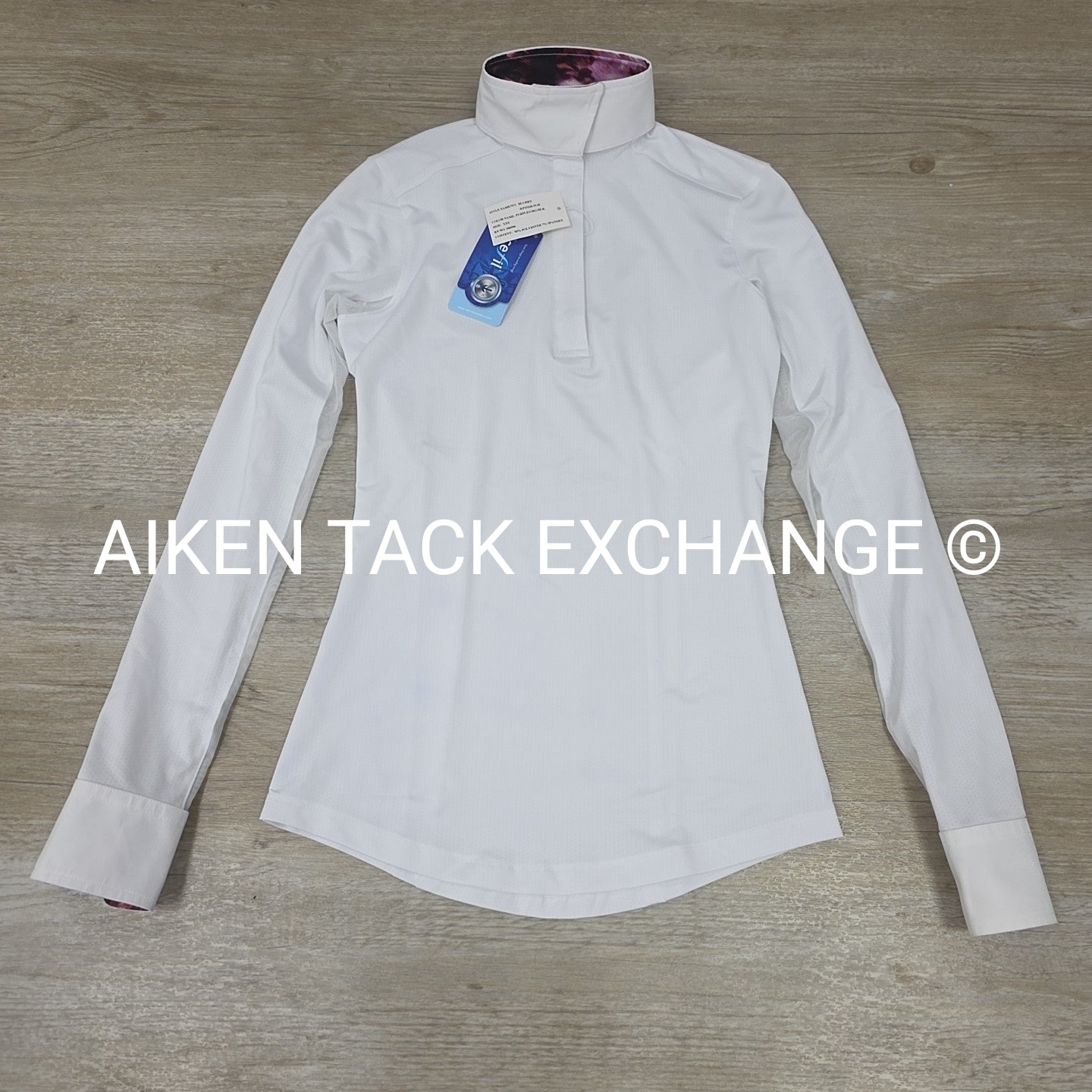Tailored Sportsman Icefil Long Sleeve Show Shirt, Size XX-Small