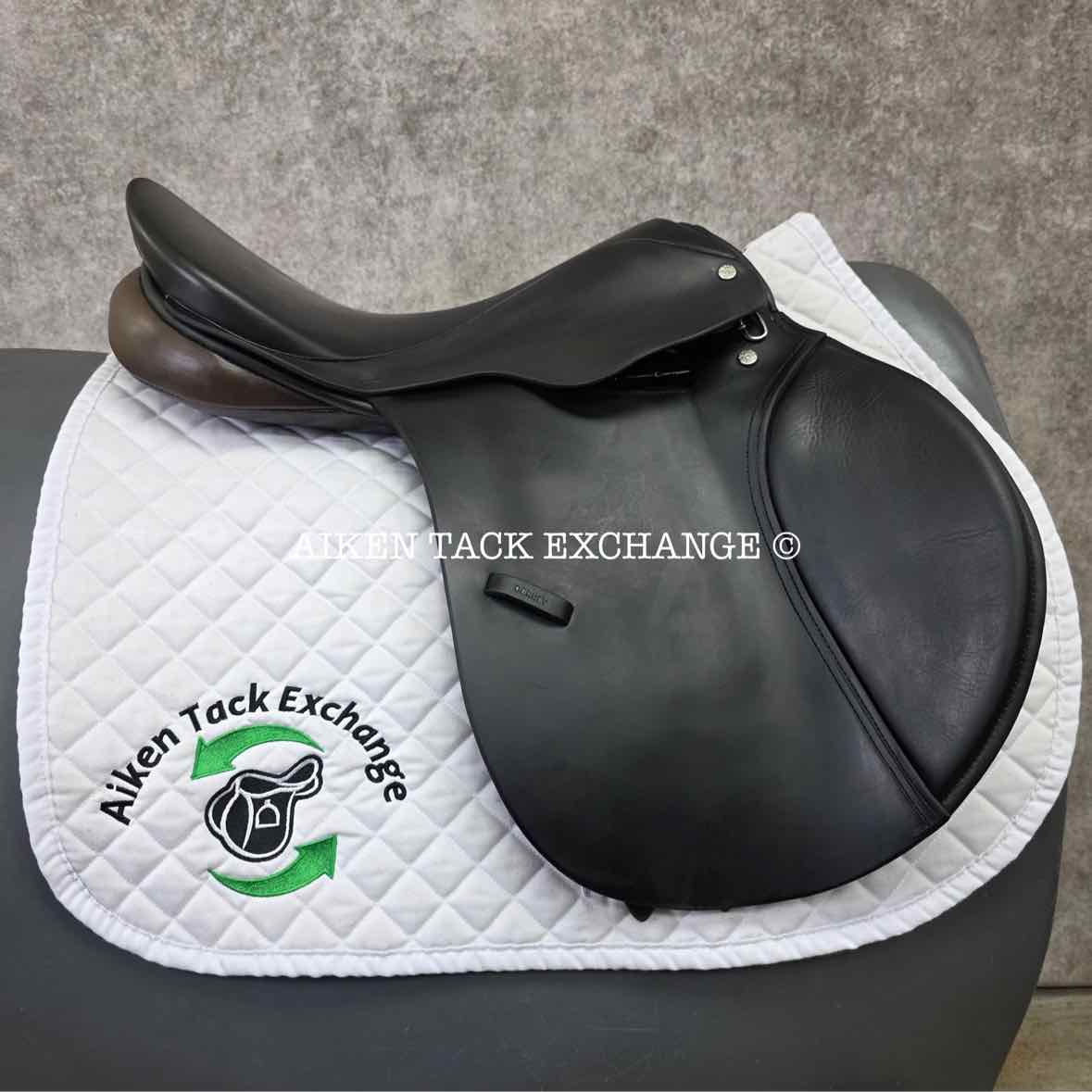 Berney Brothers All Purpose Saddle, 17.5" Seat, Medium Tree, Wool Flocked Panels