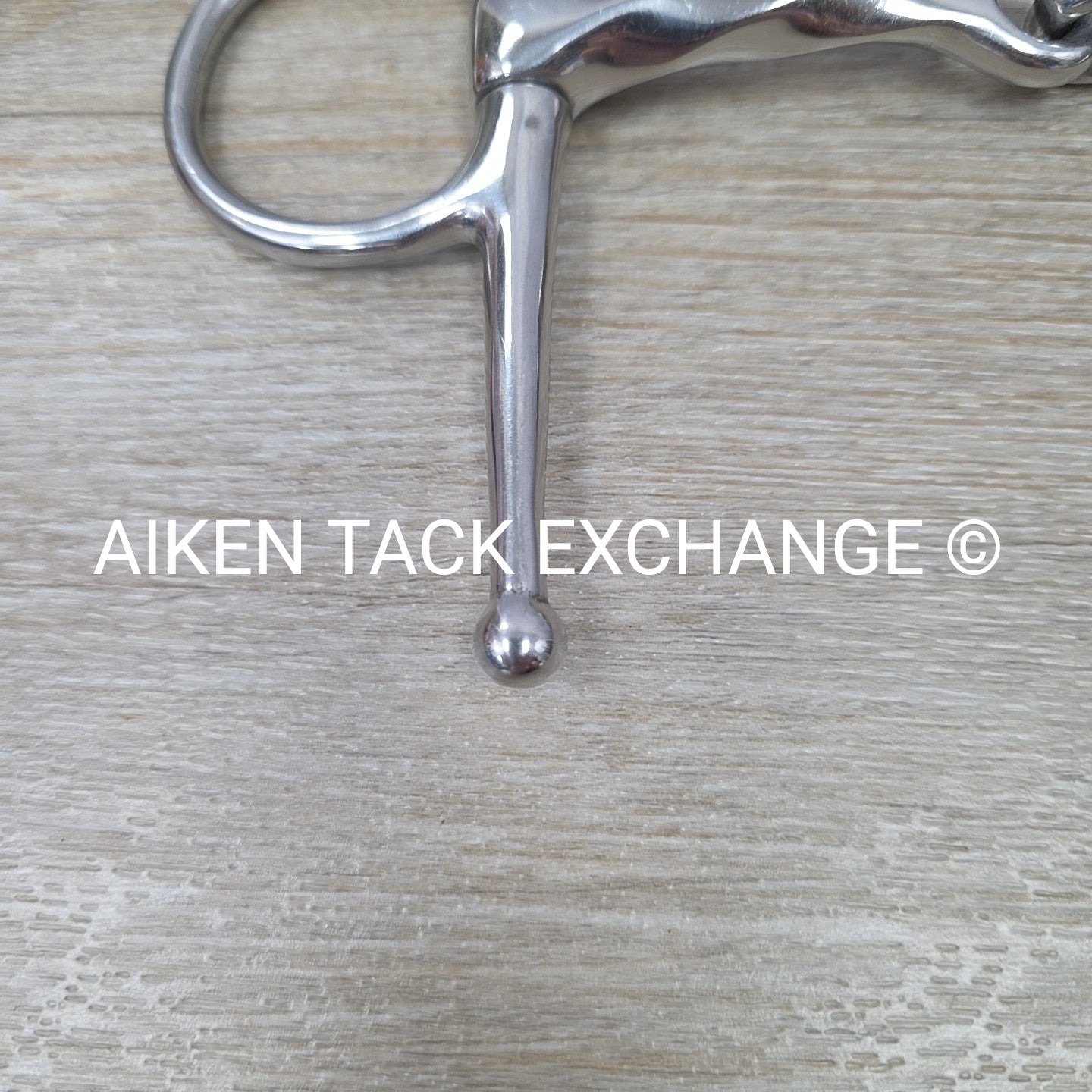 Coronet Single Joint Slow Twist Full Cheek Bit with Keepers, 5"