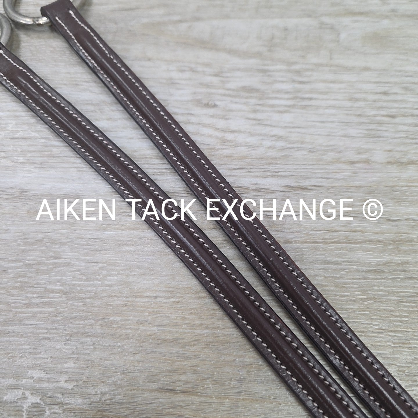 Plain Round Raised Running Martingale Attachment, Brown