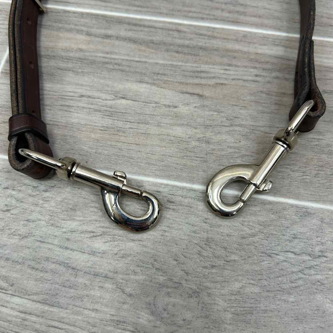 Tory Leather Anti-Grazing Device, Brown, Size Pony, Brand New