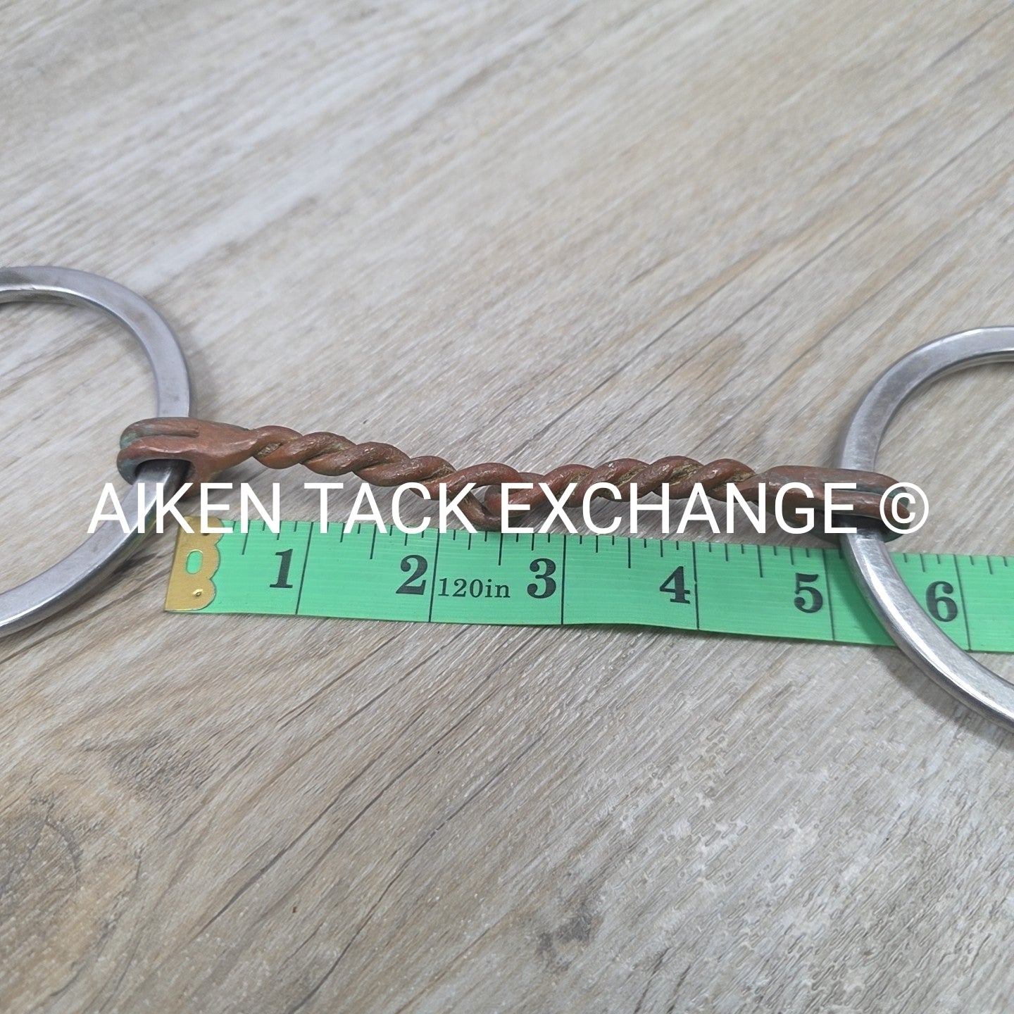 Single Joint Copper Twisted Wire Flat Loose Ring Bit 5"