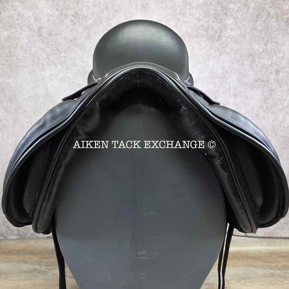 2023 Balance Equinox Dressage Saddle, 18" Seat, XX-Wide Hoop Tree, Wool Flocked Panels