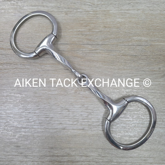 Coronet Single Joint Slow Twist Eggbutt Bit 5.5"