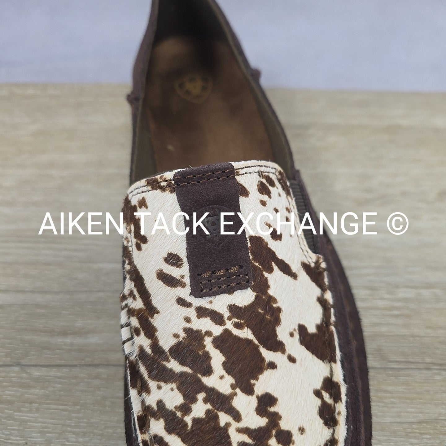 Ariat Chocolate Chip Suede Spotted Hair Cruisers, Brand New, Size 7.5