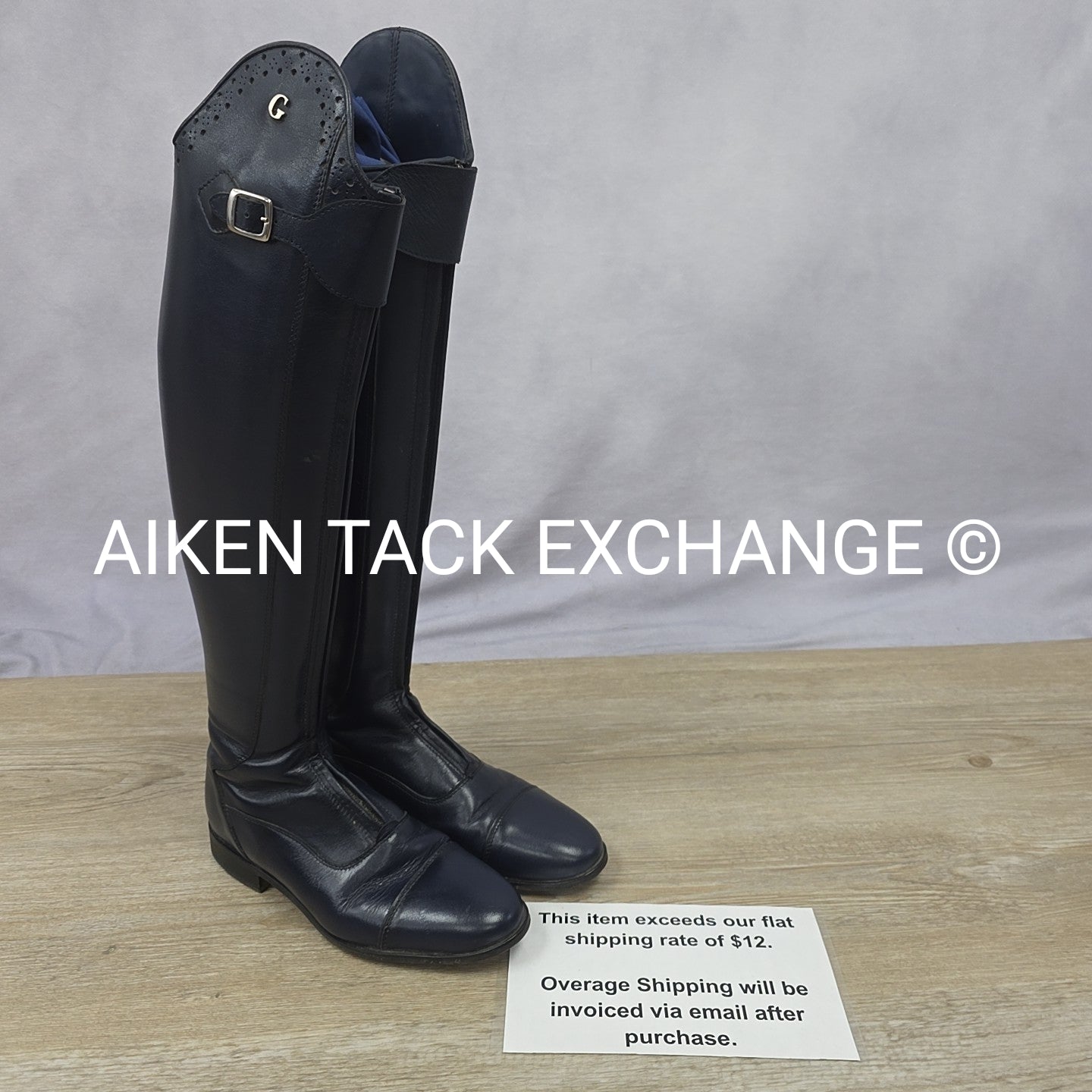 Gallors Premium Laurel Zip Polo Style Boots, Size 40 49.5 Height 39 Width