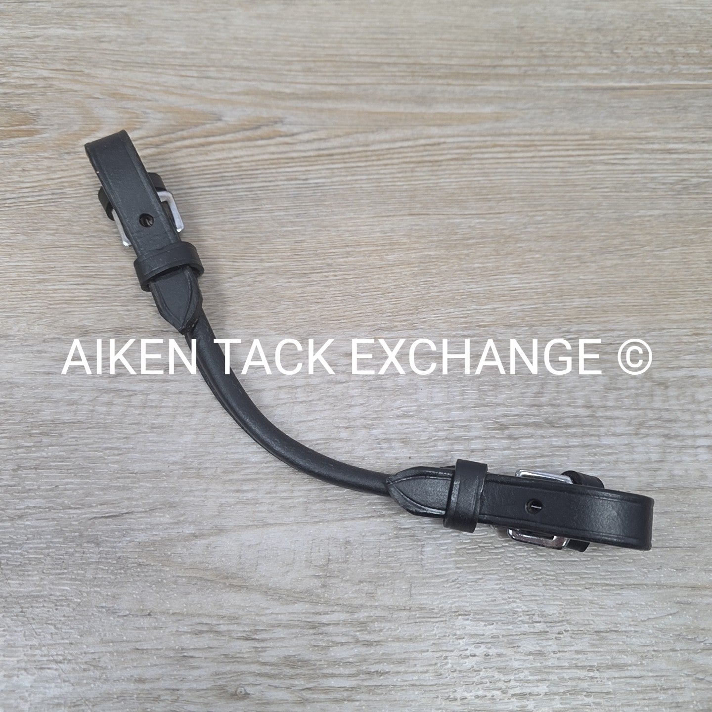 Rolled Leather Saddle Grab Strap