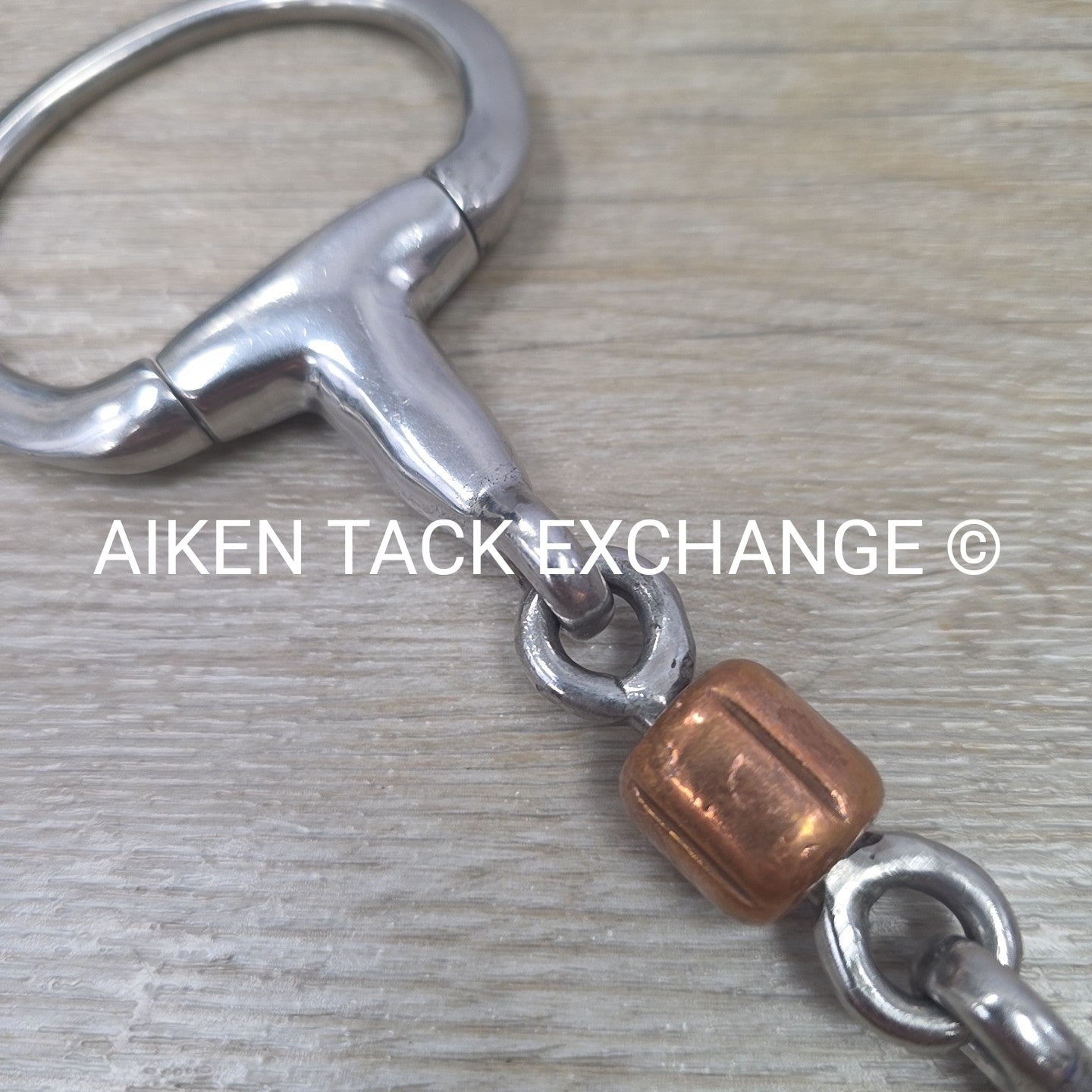 Double Joint Eggbutt Bit with Copper Roller 5"