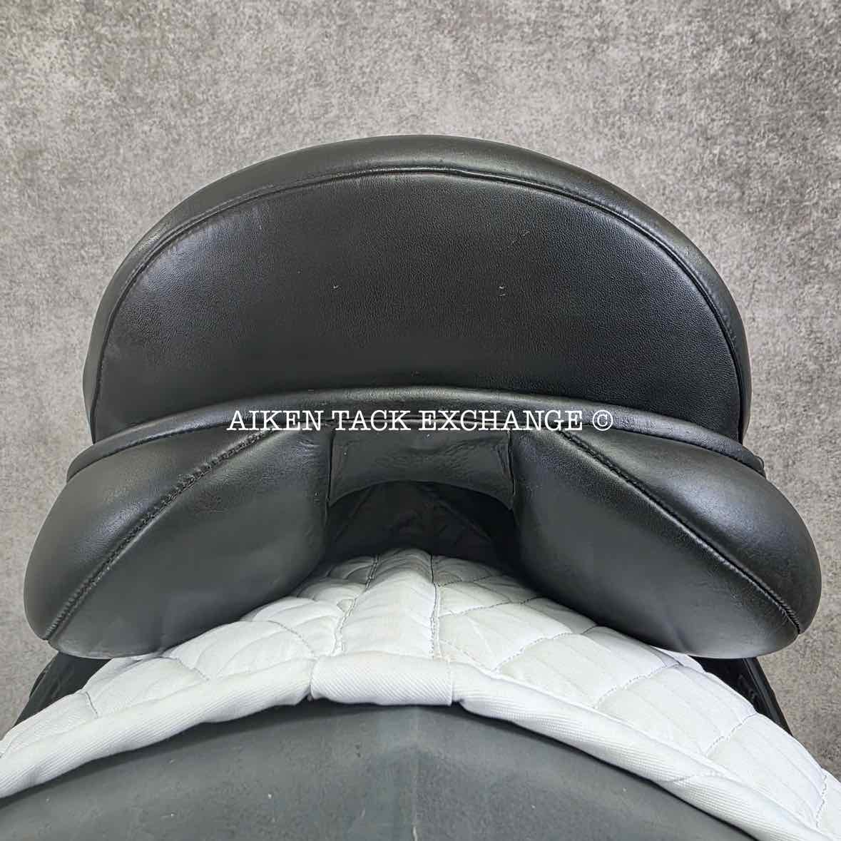 **On Trial** Marcel Toulouse Verona Monoflap Dressage Saddle, 17.5" Seat, MW/W Tree, Wool Flocked Panels