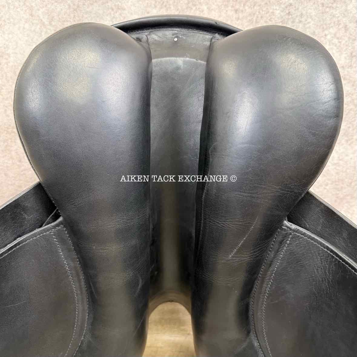 Albion Platinum Genesis Dressage Saddle, 18" Seat, Medium Tree, Wool Flocked Panels