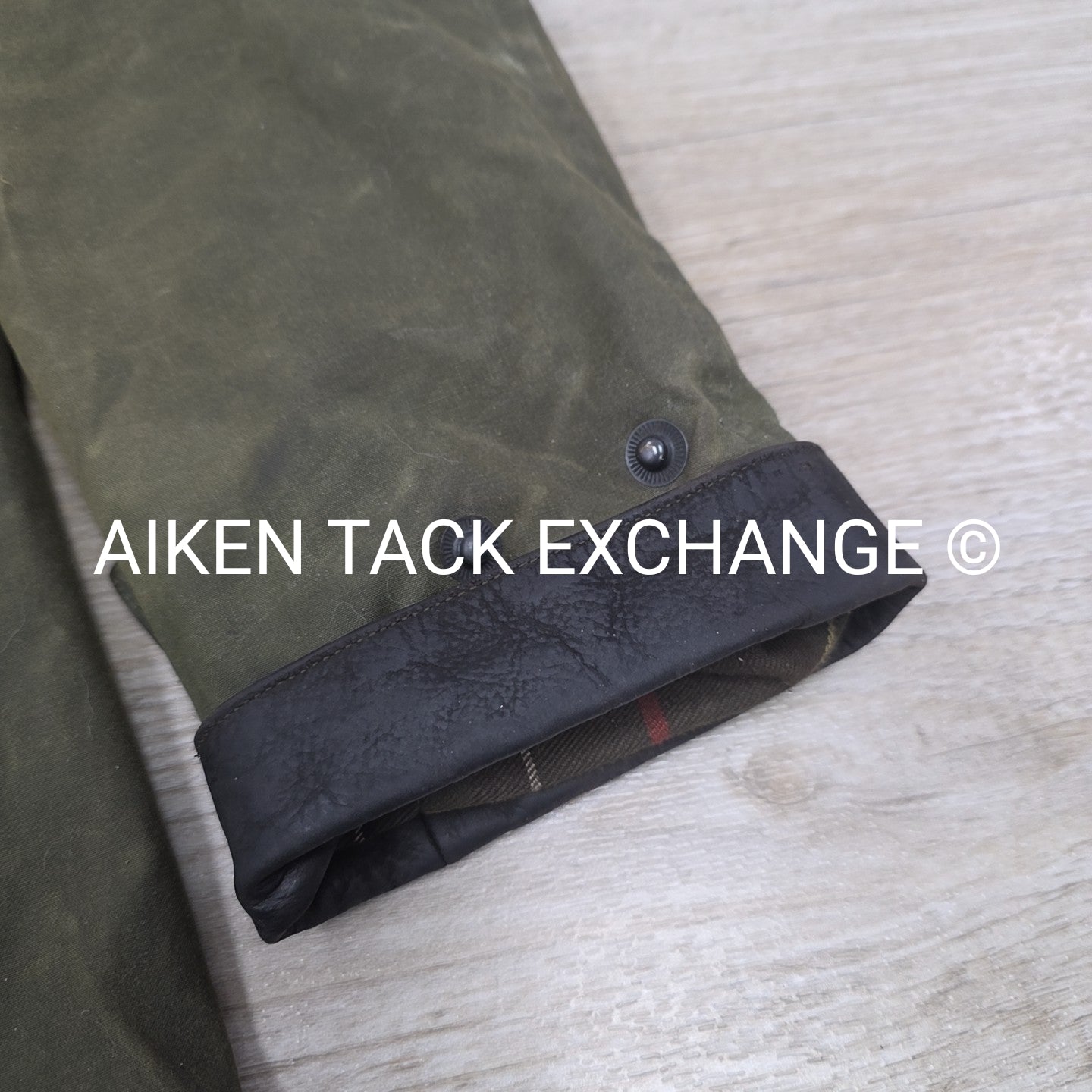 Outback Survival Gear Olive Green Waxed Trench Coat, Women's Large