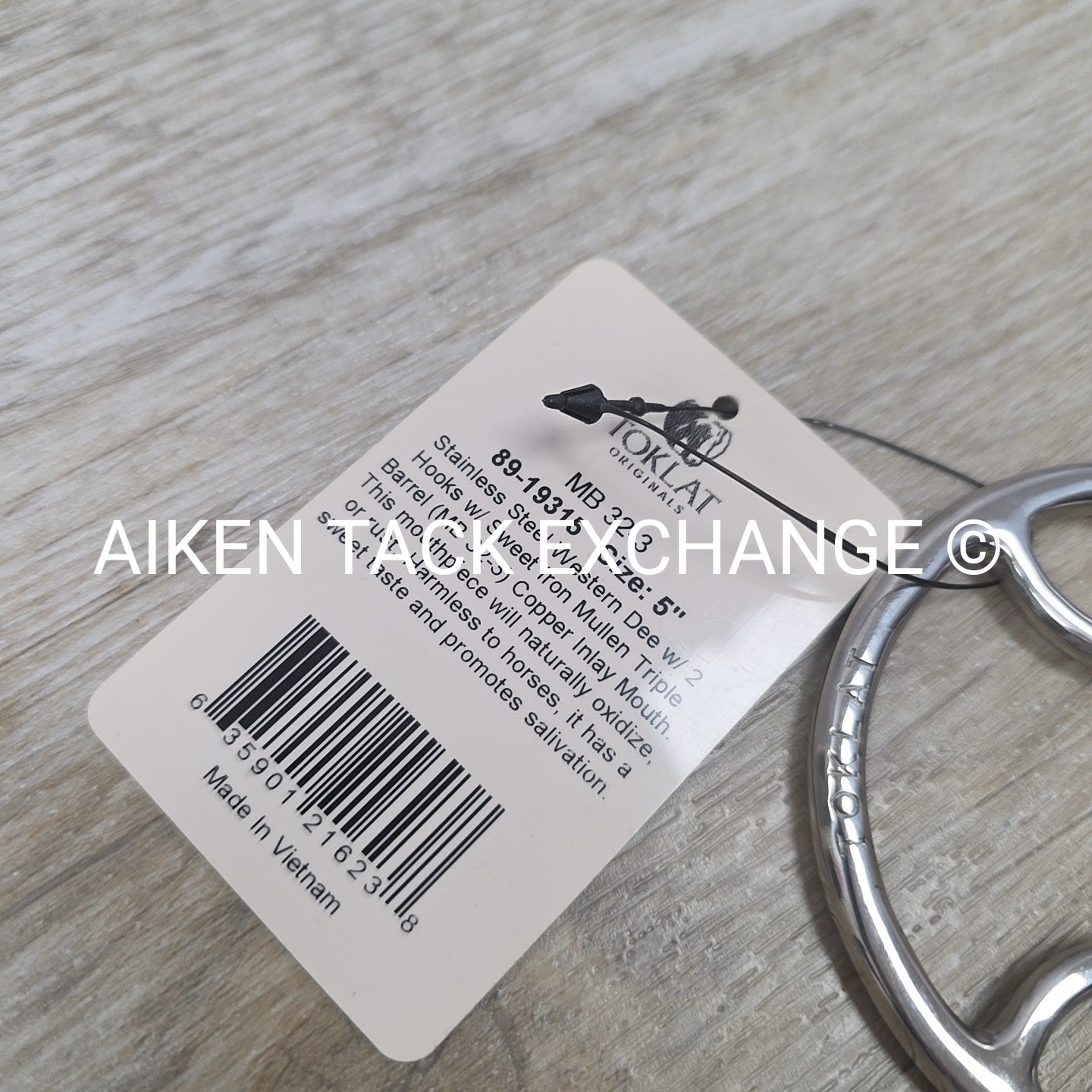 Myler Western Dee with Hooks Mullen Triple Barrel MB 32-3 5"