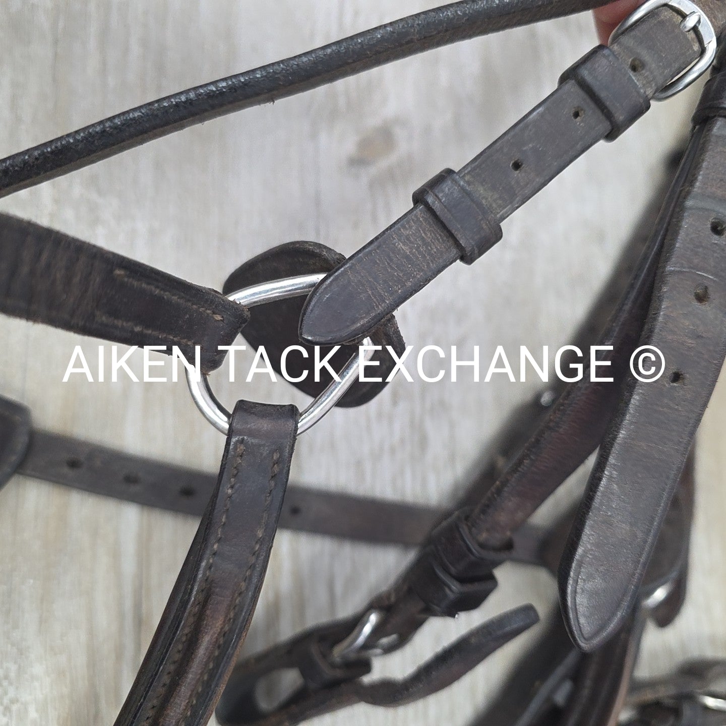 BARGAIN BUNDLE: 2 Vespucci Figure 8 Bridles with Rubber Reins, Brown, Size Full