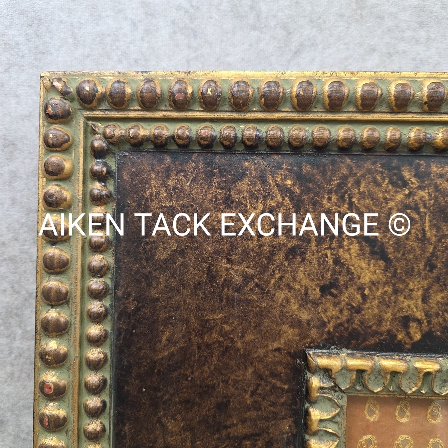 PL. 39 Le Petit Corporal, Embroidered, Matted, Framed, 31" x 27"