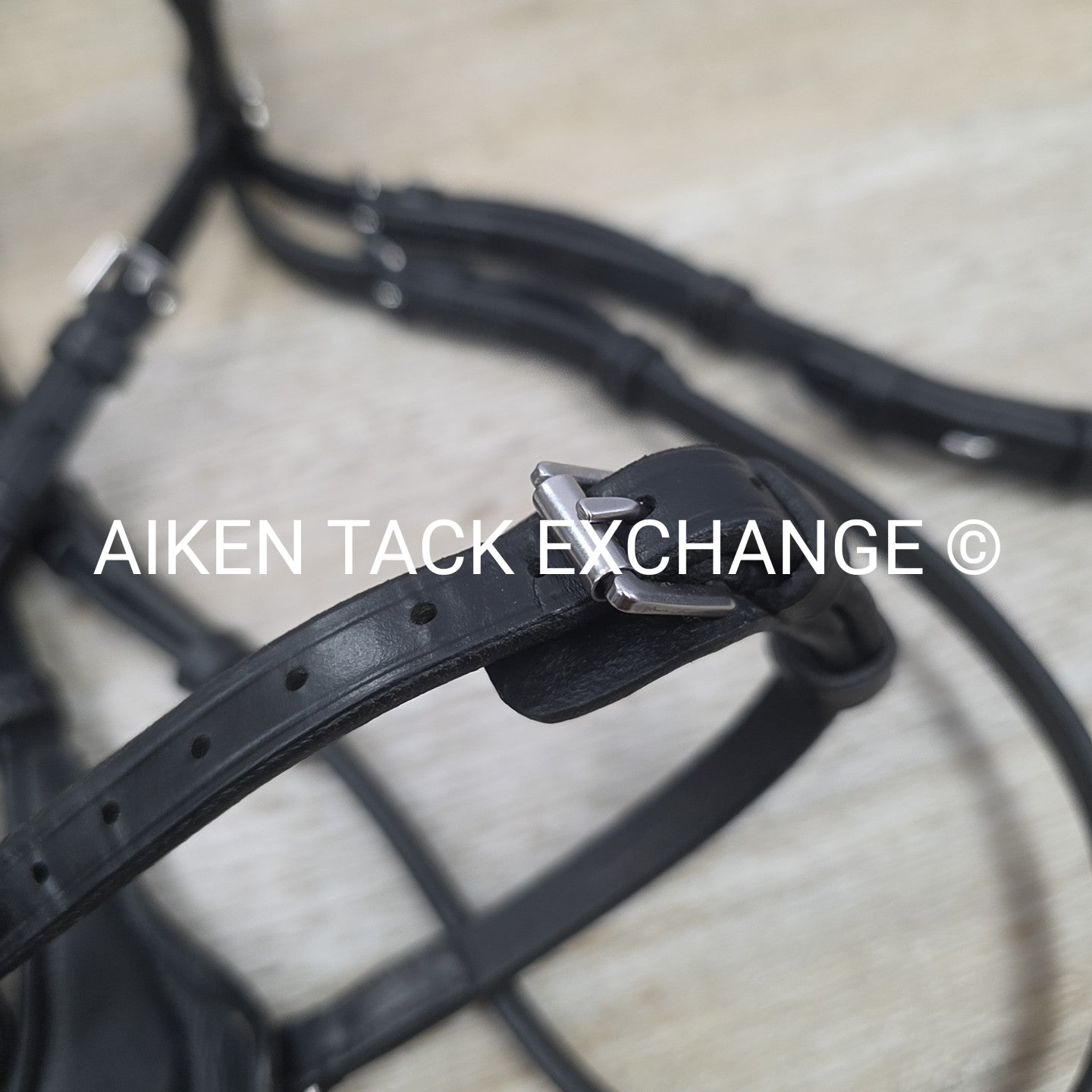 LeMieux Kudos Grackle Figure 8 Bridle, No Reins, Black, Size Full