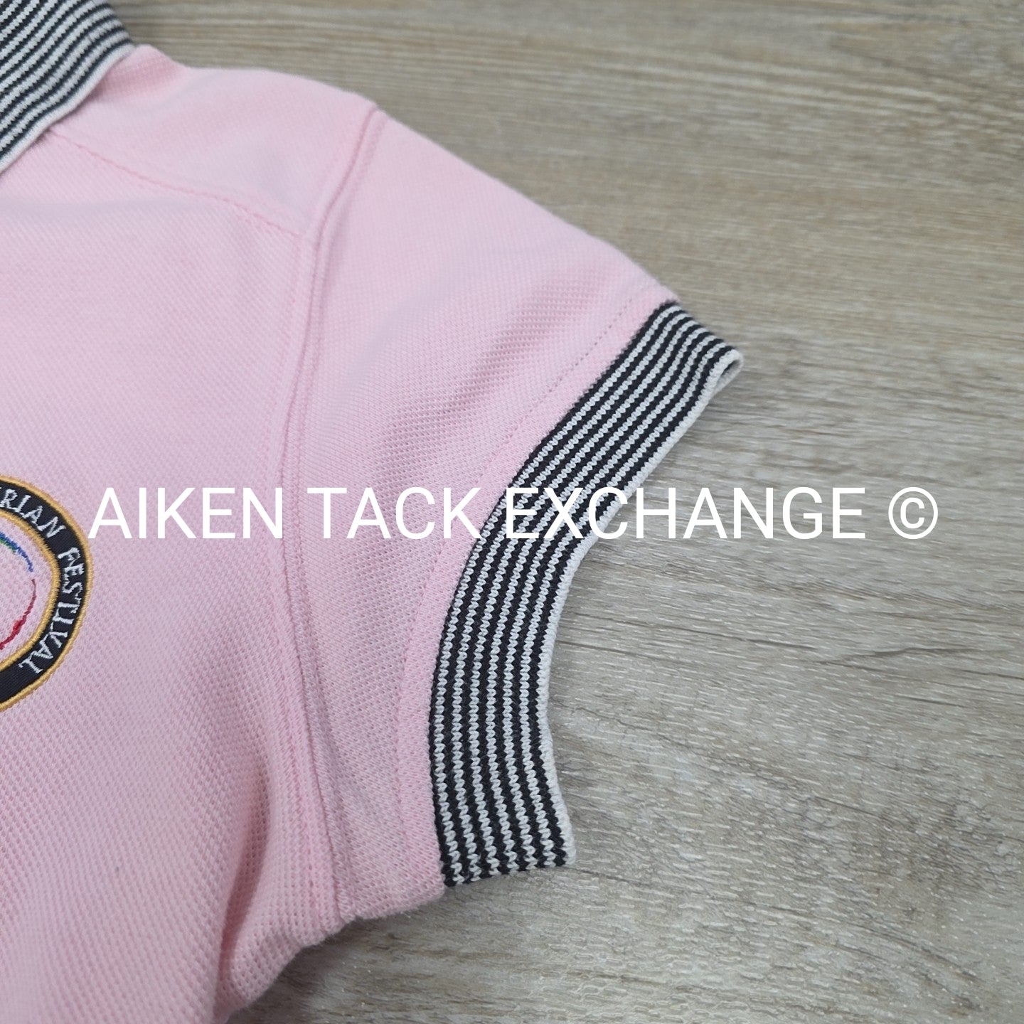 Winter Equestrian Festival Short Sleeve Polo Shirt, Women's Small