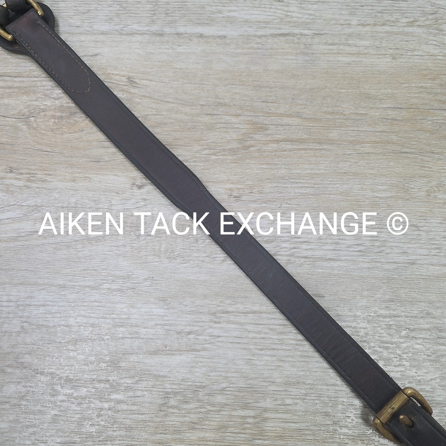 BARGAIN BUNDLE: Nunn Finer Elastic Breastplate & ExionPro Rubber Reins, Brown, S