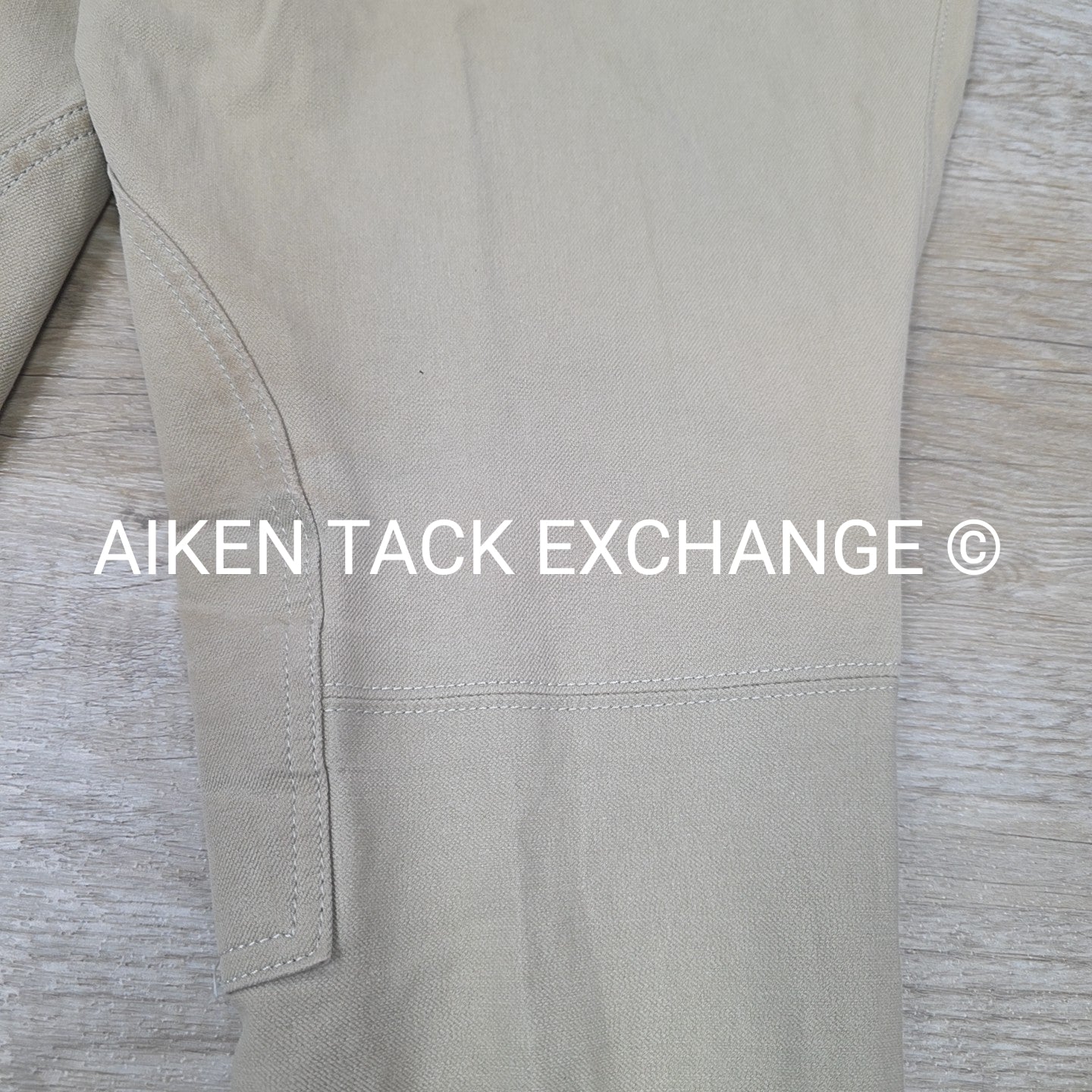 Tally Ho Side Zip Knee Patch Breeches, Men's 42 Long