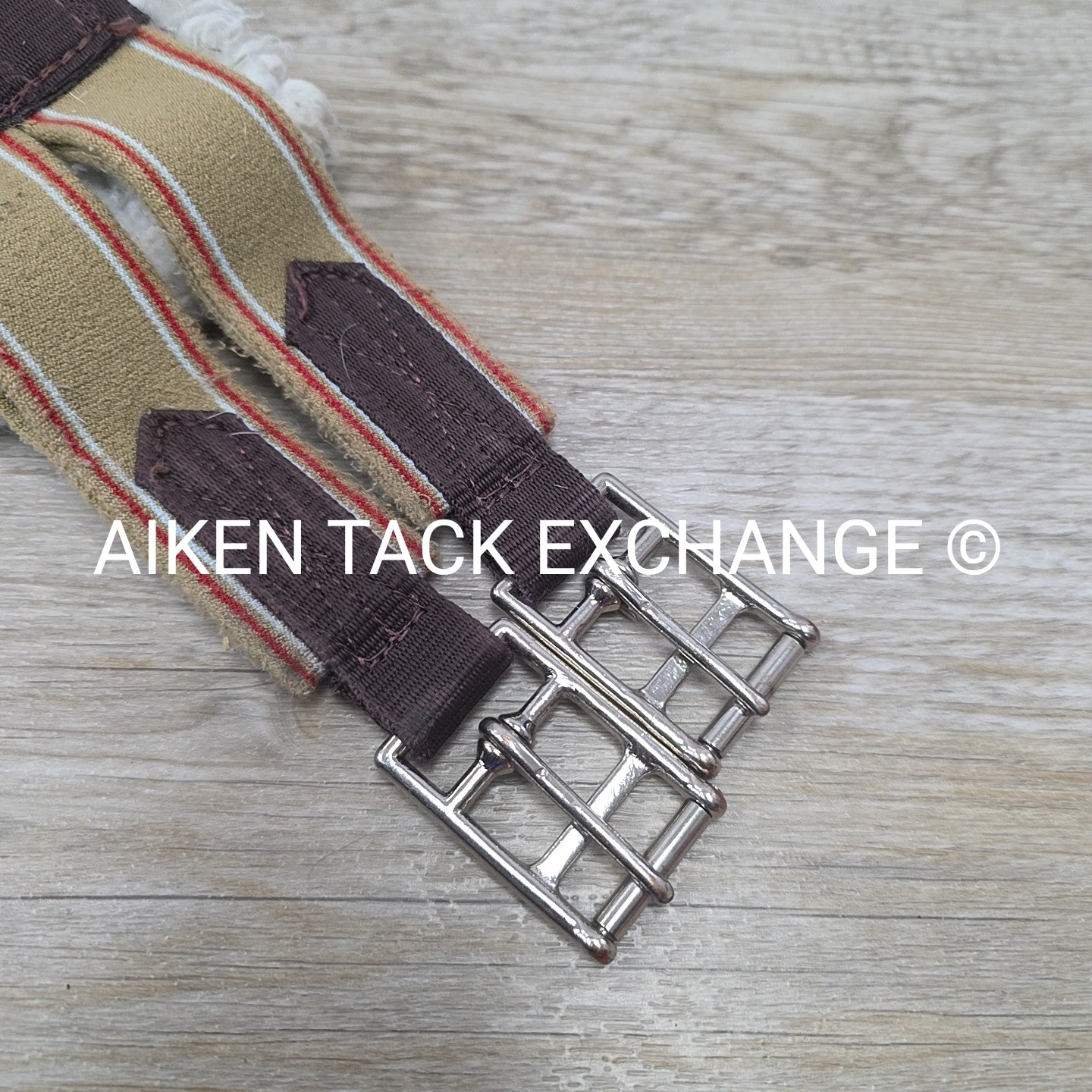 Ovation Fleece Lined Double End Elastic Girth, 52"