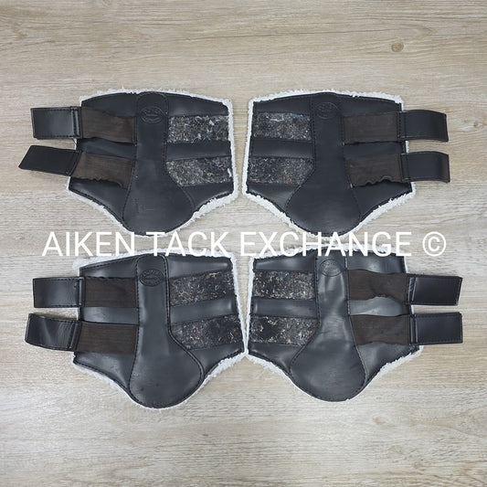 BARGAIN BUNDLE: Dover Saddlery Fleece Lined Sport Boots, Size Medium, 2 Pair