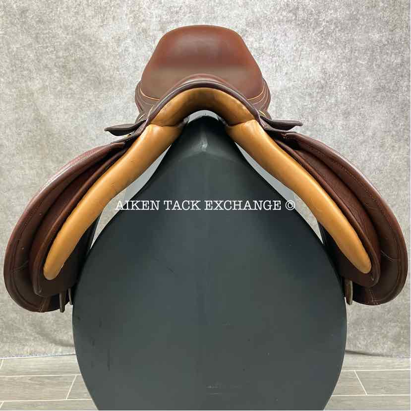**SOLD** 2017 Pessoa Rodrigo Close Contact Jump Saddle, 16.5" Seat, Adjustable Tree - XCH Changeable Gullet, Foam Panels