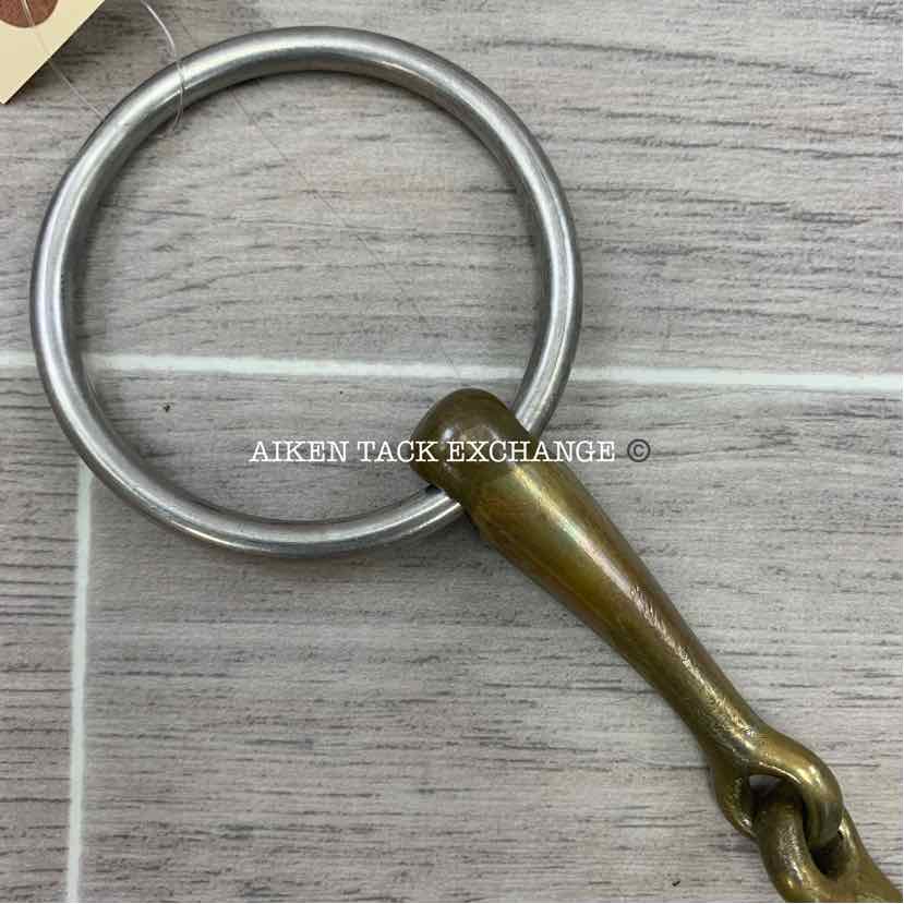 Herm Sprenger Aurigan Single Joint Loose Ring Bit 5.25"