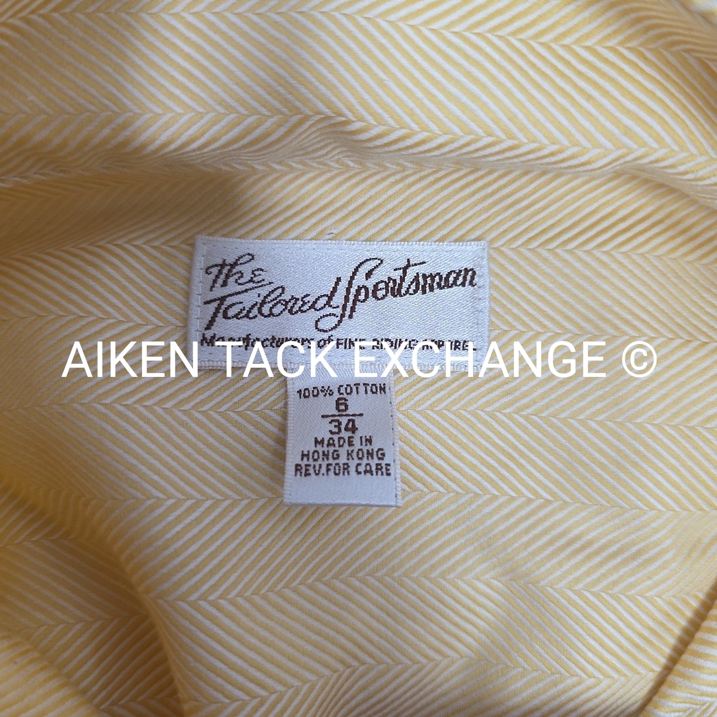 Tailored Sportsman Long Sleeve Show Shirt, Size 6