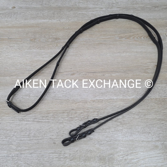 Kieffer Cotton Web Reins, Black, 60"