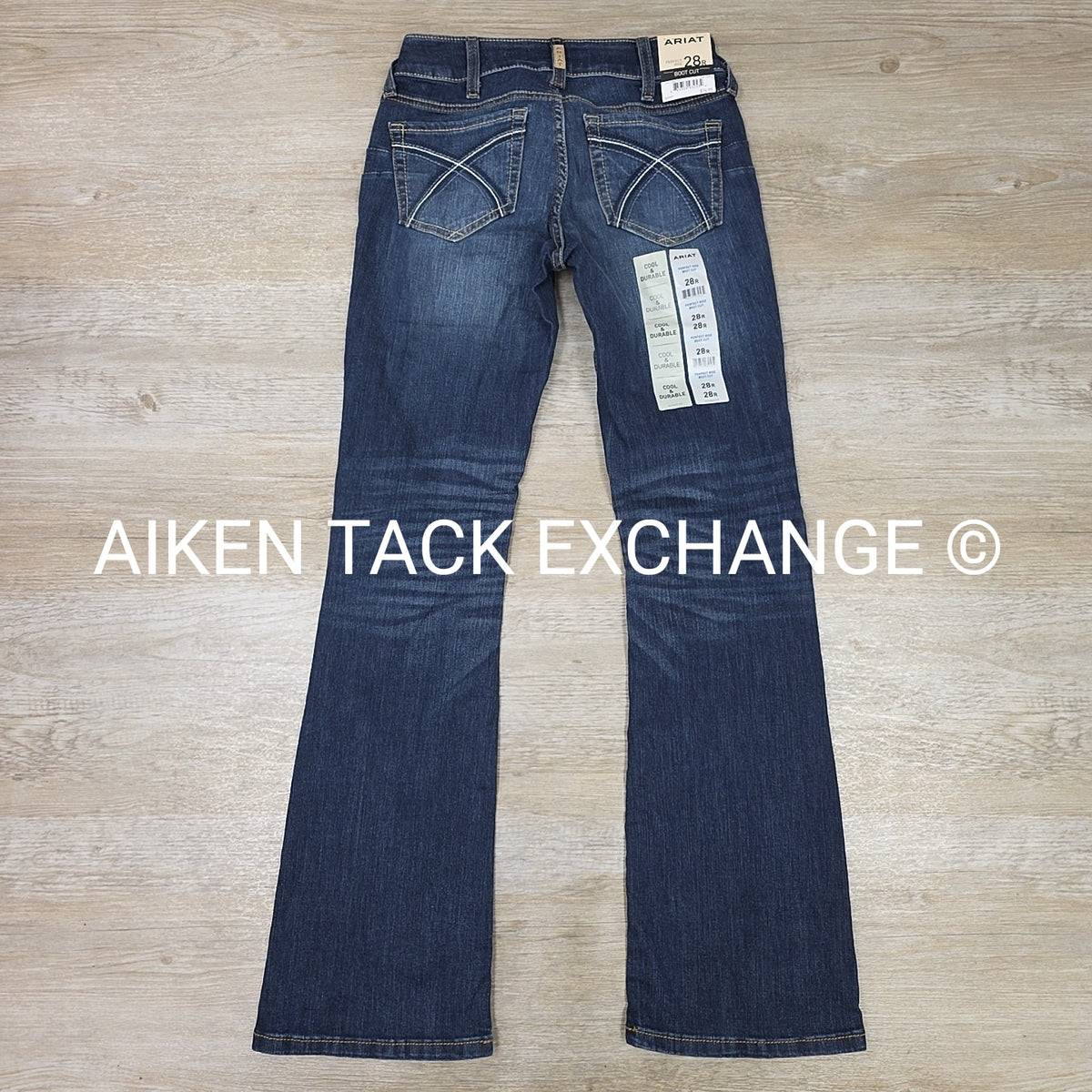 Ariat Perfect Rise Bootcut Denim Jeans, Women's 28R
