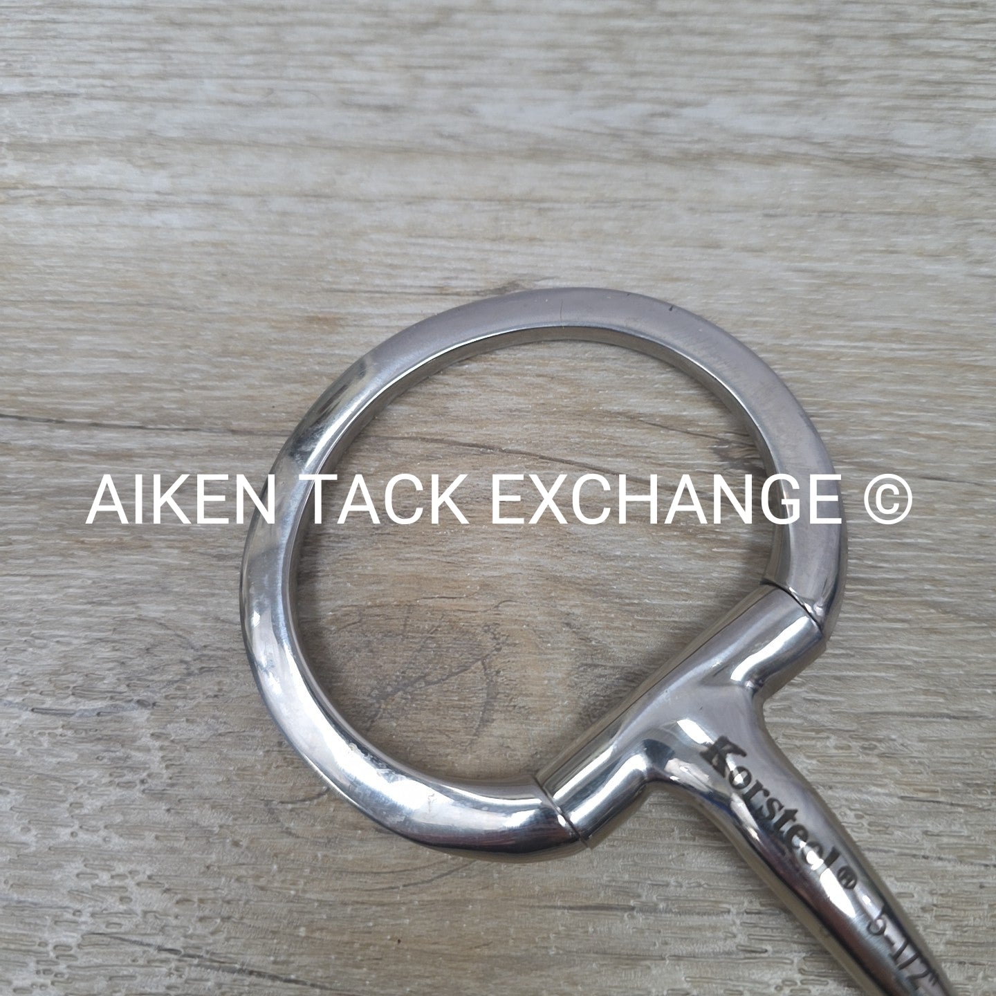 Korsteel Double Joint Copper Oval Link Eggbutt Bit 5.5"