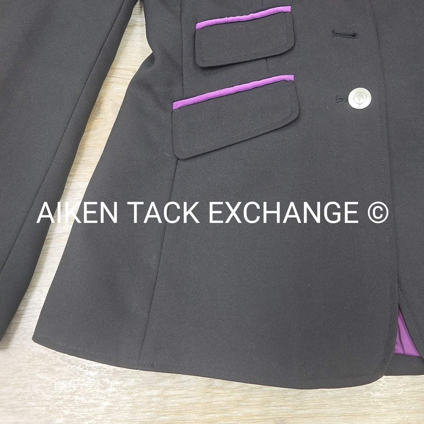 Shires Henley Dressage Show Coat, Size US 4 (Missing 1 Button)